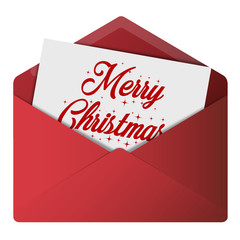 Merry Christmas Envelope