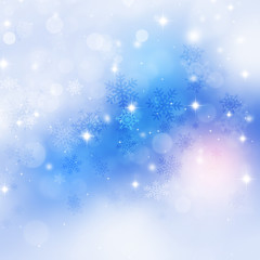 Bright Snow Background
