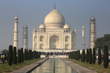 Fototapeta na wymiar Amazing Taj Mahal.