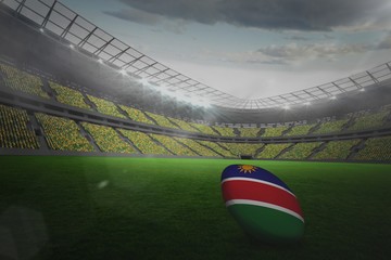 Composite image of blurry animated flare