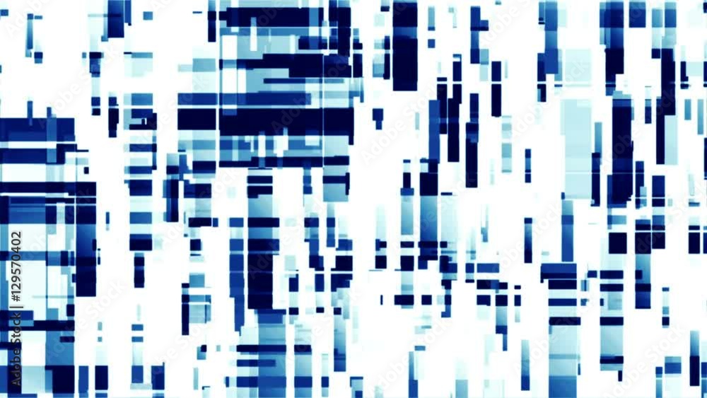 Poster broadcast twinkling rectangles hi-tech blocks loop background