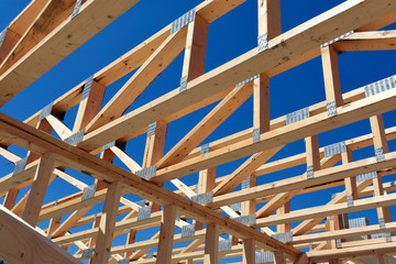 Obraz premium lumber and home construction.