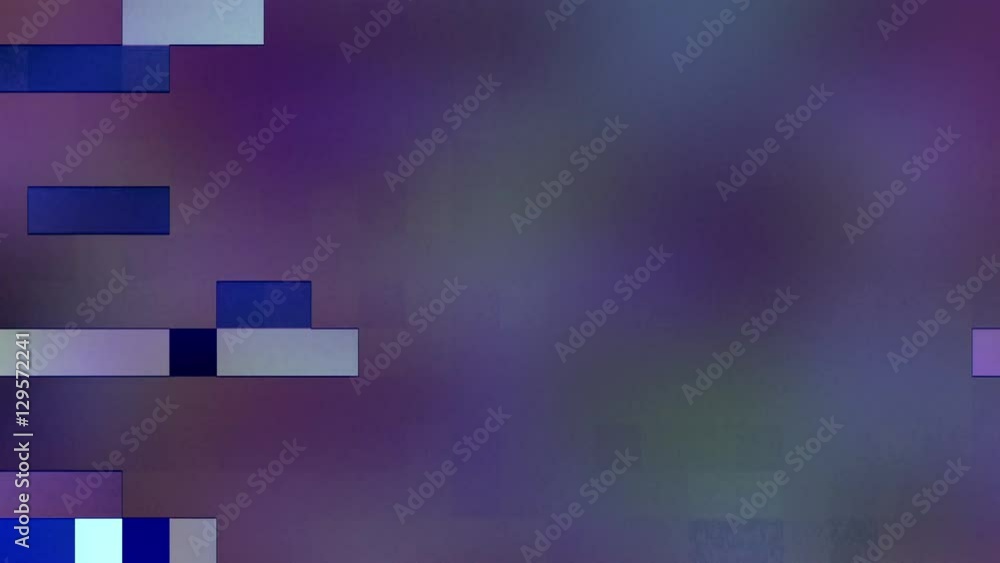 Poster abstract motion flickering running geometrical dots rectangles background