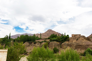 Fototapeta premium Natural landscape in Leh Ladakh