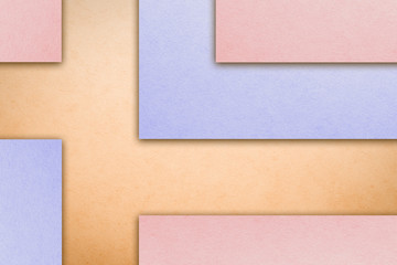 Material design wallpaper. Real paper texture. Delicate pastel shades