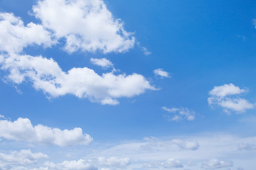 blue sky with clouds