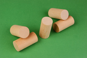 figures for the Russian game kubb