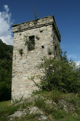 Fototapeta na wymiar Antique tower