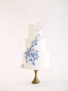 Three tier wedding cake, still ife