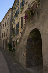 Fototapeta na wymiar Montone, Perugia, Umbria, Italia