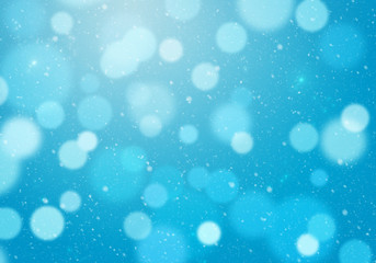 Blue christmas background