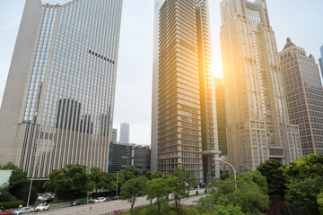 Fototapeta premium Shanghai cityscape