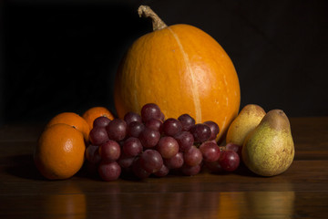 variety of fruits