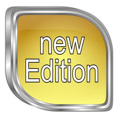 New Edition Button - 3D illustration