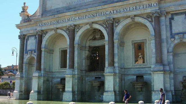 The Fountain of the Acqua Paola