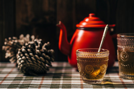 Rustic tea set
