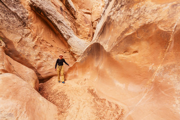 Slot canyon