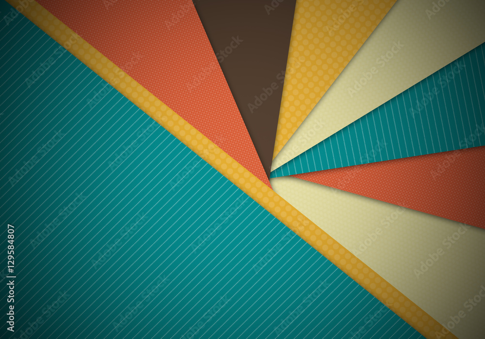 Poster abstract textured shape material design for background