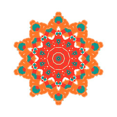 Vector Flower Mandalas. Vintage decorative elements. Round Mandala. Oriental pattern mandala, vector illustration. Islam, Arabic, Indian, turkish, pakistan, chinese, ottoman motifs. Florent symbol.