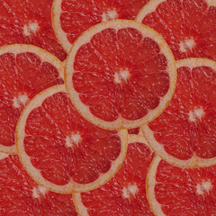 grapefruit and slices background.