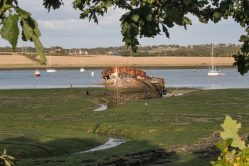 Shipwreck wide shot