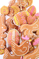 easter gingerbread background