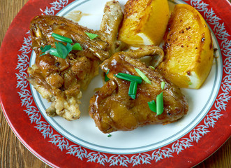 Sticky jerk wings