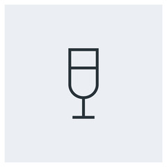 Wine glass icon
