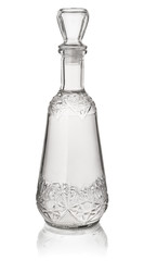 Crystal vodka decanter