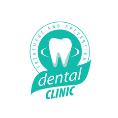 vector logo dental