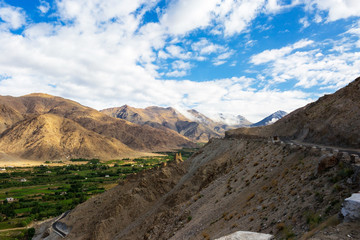 Natural landscape in Leh Ladakh