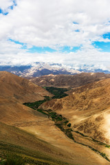 Natural landscape in Leh Ladakh