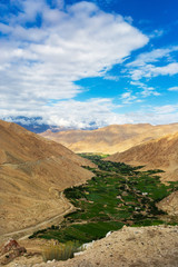 Natural landscape in Leh Ladakh