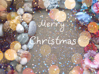 Merry Christmas , greetings card © Alla