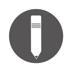 pencil school supply isolated icon vector illustration design