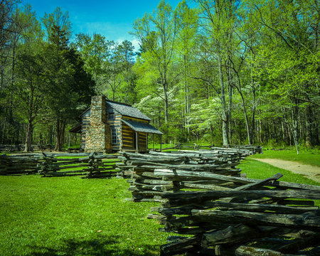 John Oliver Homestead Cades Cove Great Smoky Mountains NP