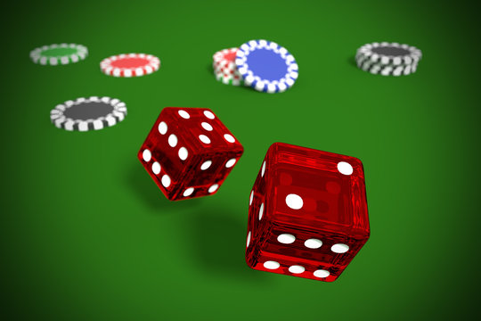 gambling game of dices