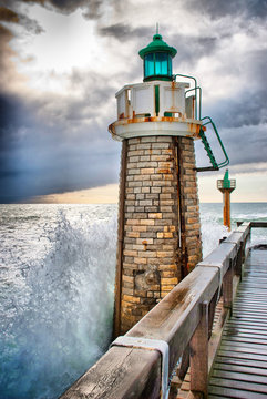 The lighthouse of Capbreton