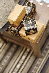beautiful little gift boxes for Christmas holiday