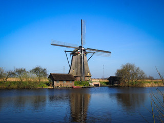 Windmill in Kinderdijk