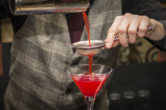 Making cocktails