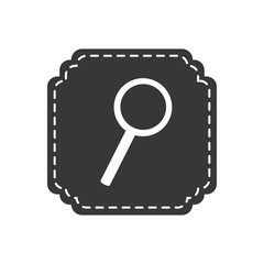 search magnifying glass isolated icon vector illustration design
