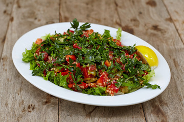 Oriental salad.