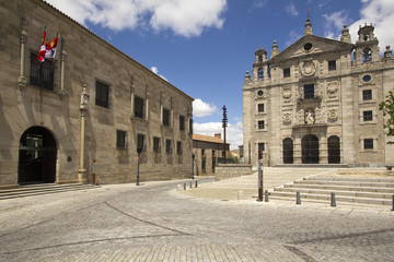 Fototapeta premium Plaza la Santa in Avila, Spain