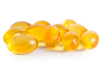 Fototapeta premium fish oil capsules