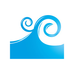 sea wave isolated icon vector illustration design