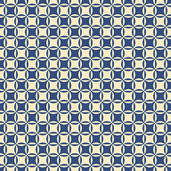 Seamless vintage Intersecting Circle Pattern