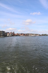 View from Göta Canal to Gothenburg, Sweden Scandinavia