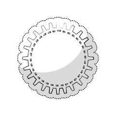 gears machine isolated icon vector illustration design