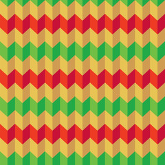 Seamless Christmas chevron pattern texture. Vector Illustration.